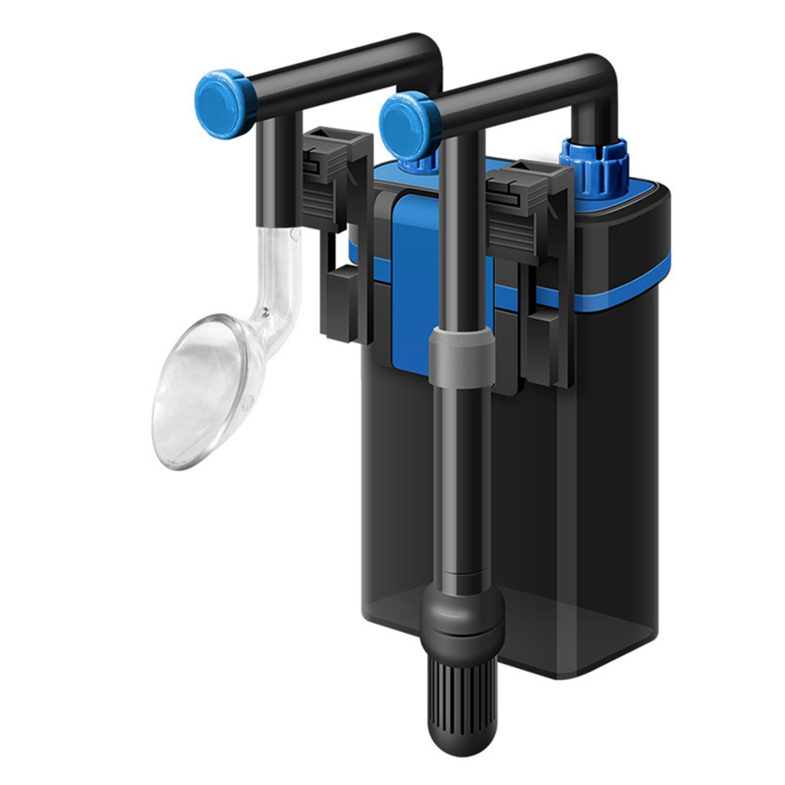 Aquarium Planted Filter - Akvaryum Zambak Boru Su Çıkışı Şeffaf