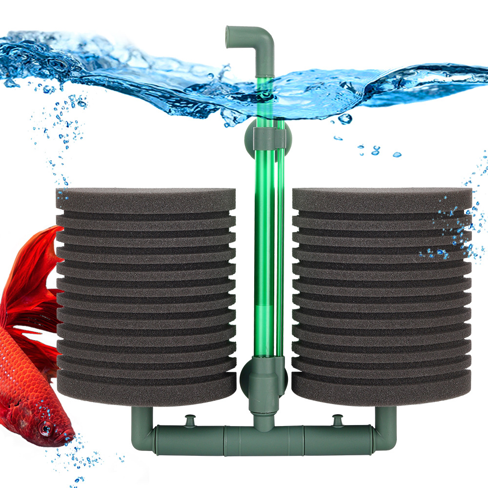 Aquarium Planted Filter - Filtre Süngeri Balık Tankı Pnömatik Filtre