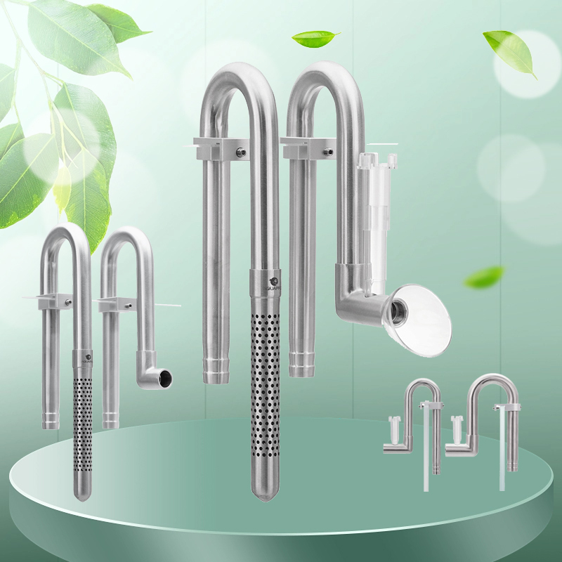 Aquarium Planted Filter - AQUAPRO Mini Paslanmaz Çelik Giriş Çıkış