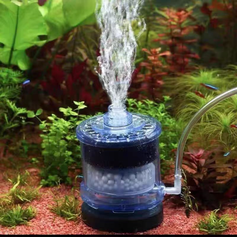 Aquarium Planted Filter - Akvaryum Filtresi Balık Kaka Tabure Tuvalet