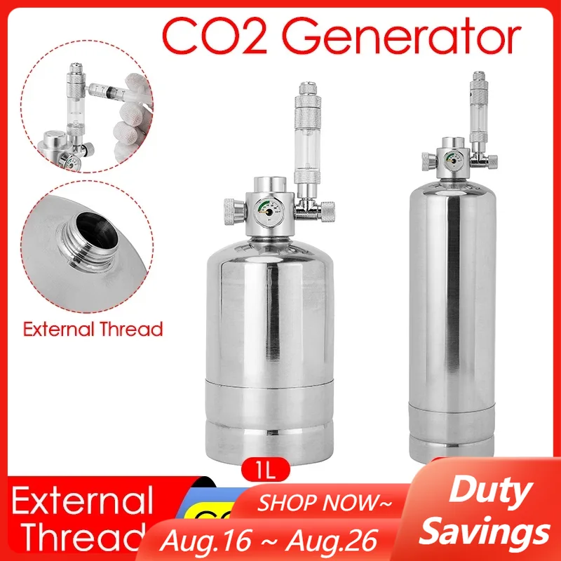 Planted Aquarium Co2 Kit - 1L/2L Akvaryum CO2 Jeneratör Sistemi Kiti