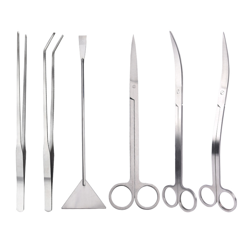 Planted Aquarium Tools - Akvaryum Aksesuarları Sert Paslanmaz Çelik Akvaryum