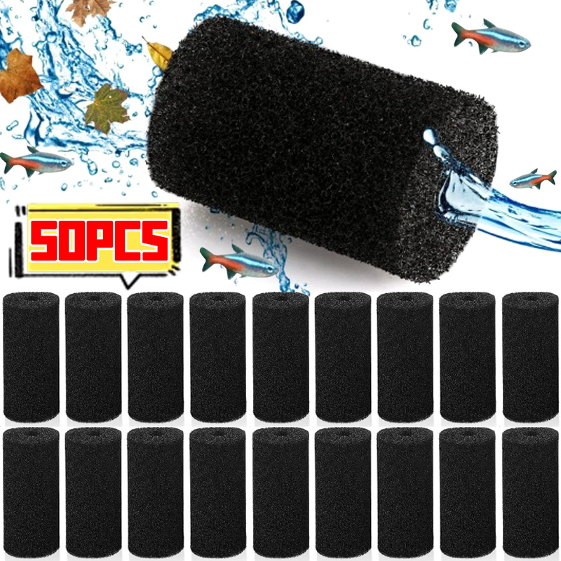 Aquarium Planted Filter - 50/5x Ön Filtre Süngeri Akvaryum Balık