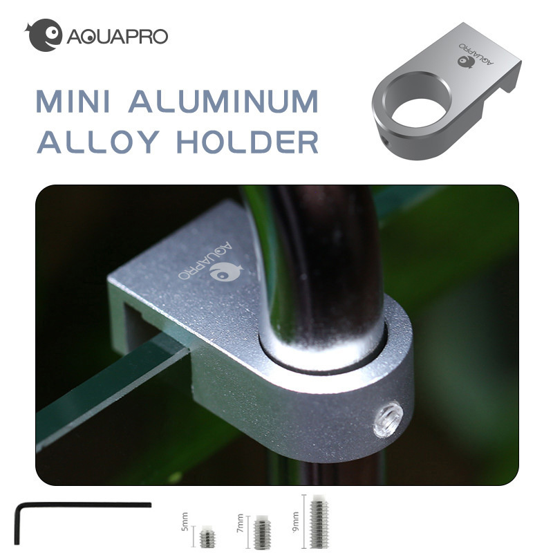 Aquarium Planted Filter - Akvaryum Mini Alüminyum Alaşımlı Tutucu Sabitleme