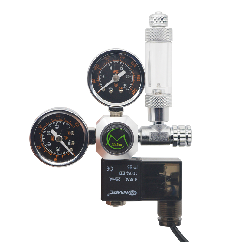 Planted Aquarium Co2 Kit - Akvaryum CO2 Regülatörü Manyetik Solenoid Çek