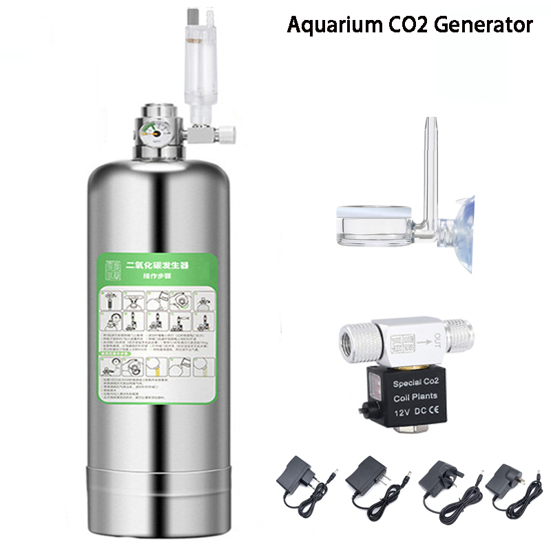 Planted Aquarium Co2 Kit - Akvaryum CO2 Jeneratör sistemi Kiti Paslanmaz