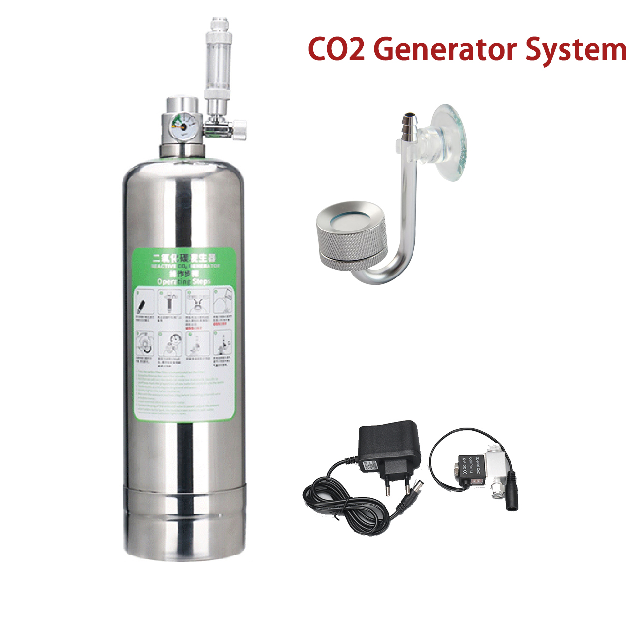 Akvaryum CO2 Jeneratör sistemi - Planted Aquarium Co2 Kit incelemesi ve fiyatı