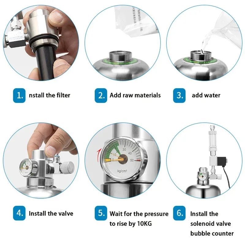 Akvaryum CO2 Jeneratör sistemi - Planted Aquarium Co2 Kit incelemesi ve fiyatı