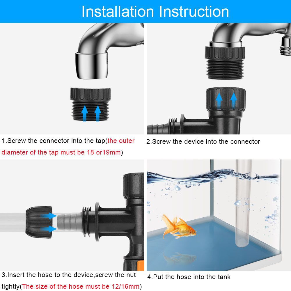 Ketsiz Akvaryum Su Değiştirici - Planted Aquarium Tools incelemesi ve fiyatı