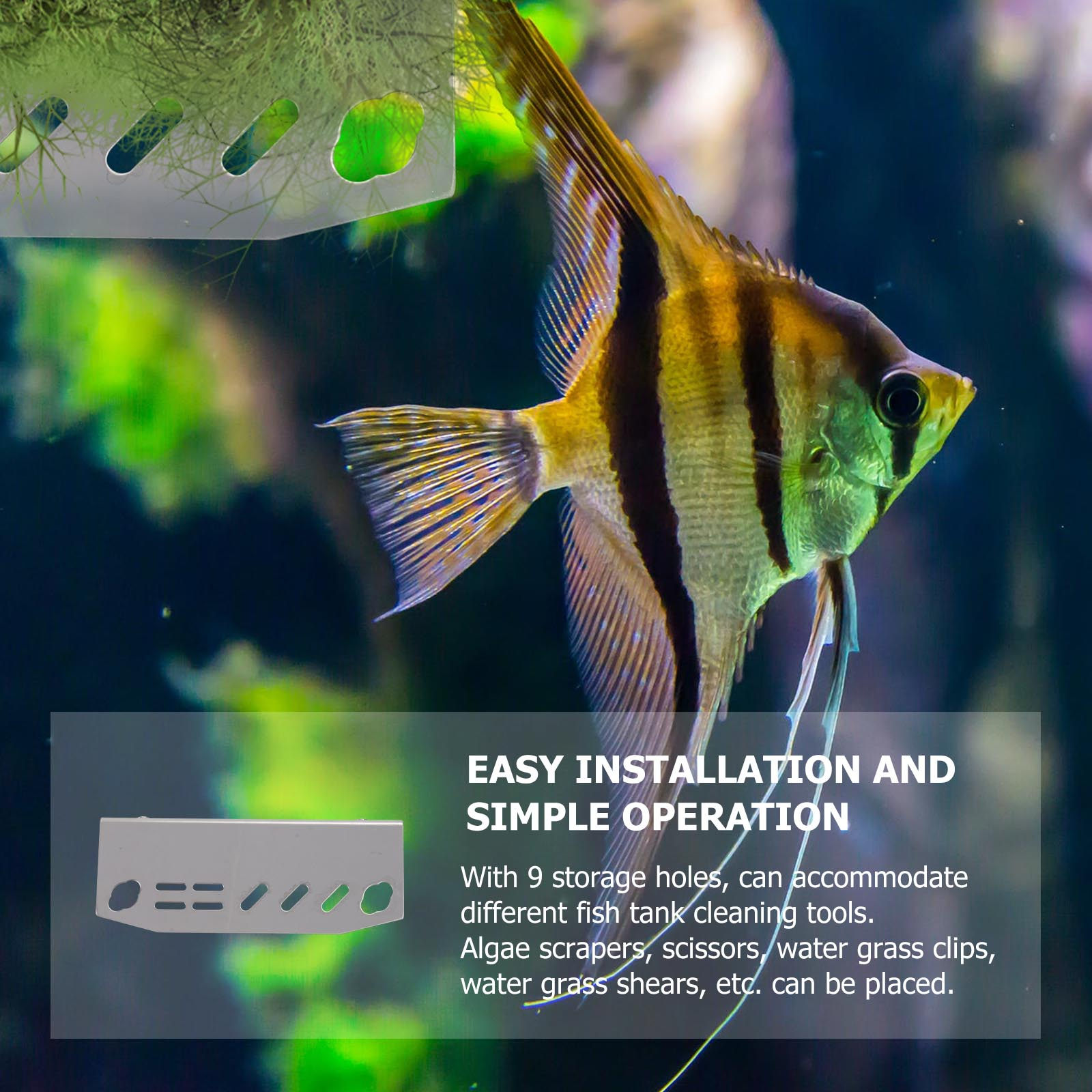 1 Adet Akvaryum Alet Rafı Pasl - Planted Aquarium Tools incelemesi ve fiyatı