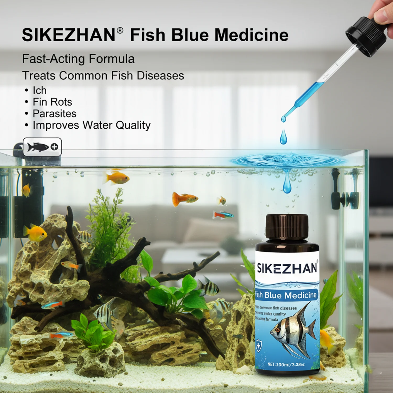 500 ml Metilen Mavi Solüsyon A - Planted Aquarium Tools incelemesi ve fiyatı