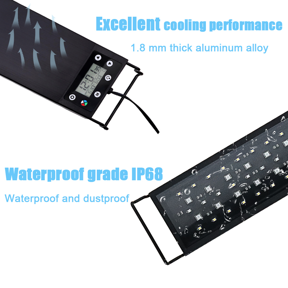 30-60cm Balık Tankı 24/7 Tam S - Planted Aquarium Pendant Light incelemesi ve fiyatı