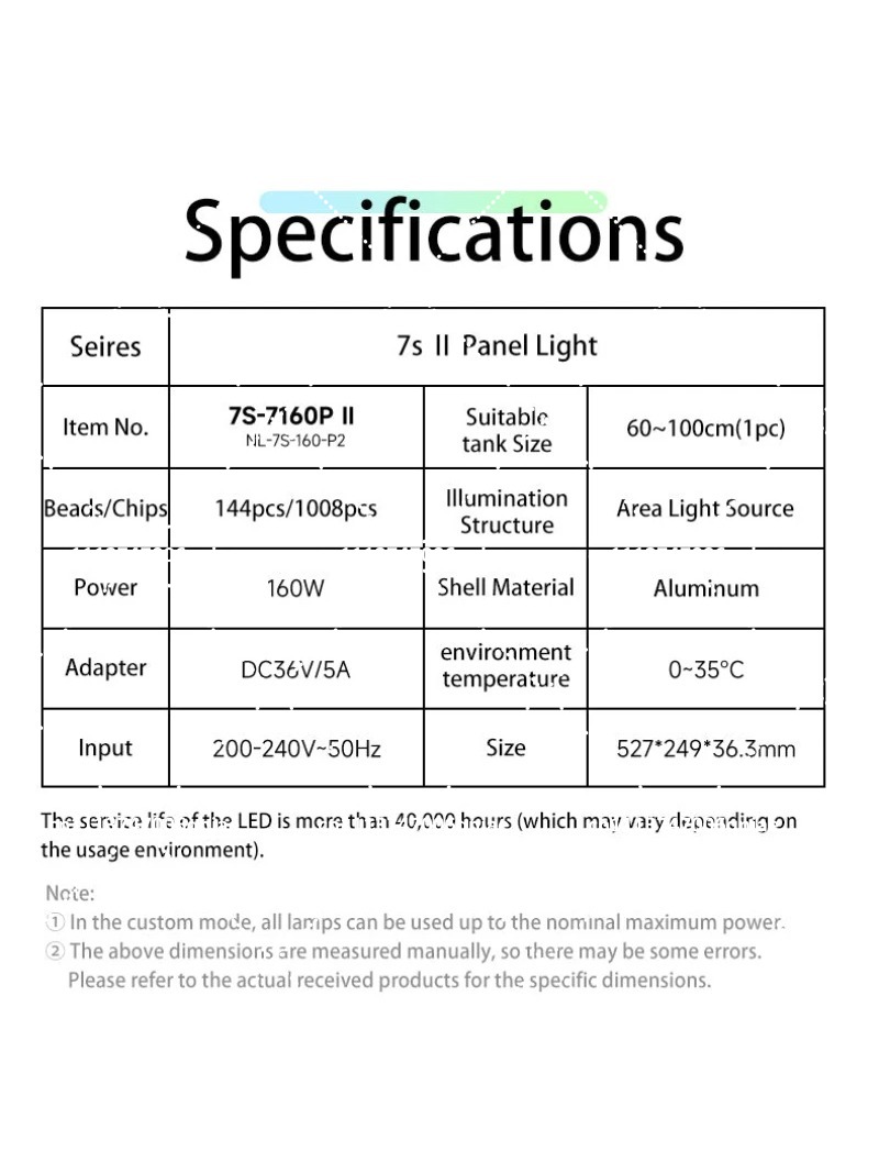 Akvaryum LED Işığı 160W RGB Ta - Aquarium Planted Tank incelemesi ve fiyatı